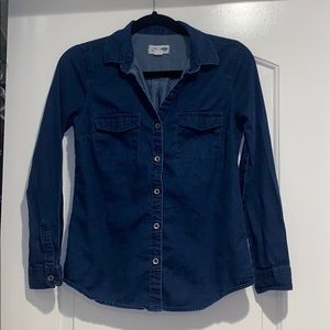 Old Navy Denim Button Down